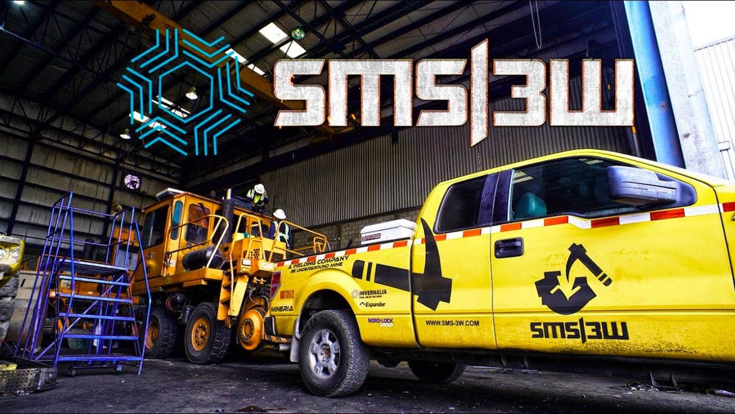 SMS3W: videos comerciales para servicios de maquinaria minera
